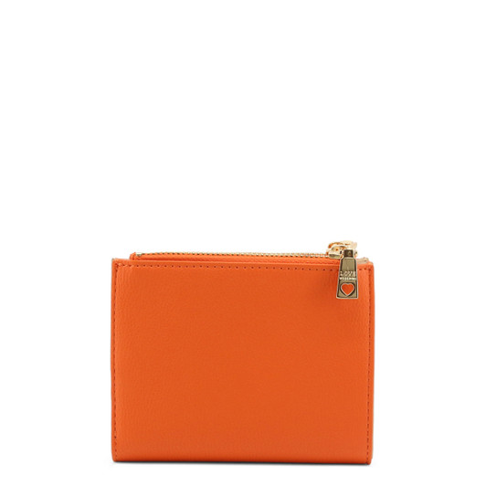 Love Moschino Women's Polyurethane Wallets, Orange (136078)