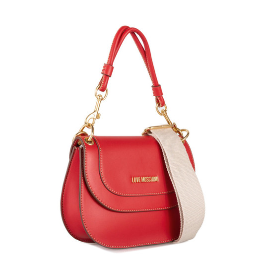 Love Moschino Women Polyurethane Handbags, Red (135943)