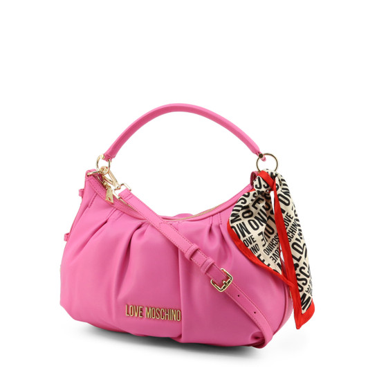 Love Moschino Women Polyurethane Shoulder bags, Pink (135891)