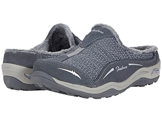 Skechers Women's, Relaxed Fit: Arch Fit Commute - Small Act Clog Charcoal 7.5 M