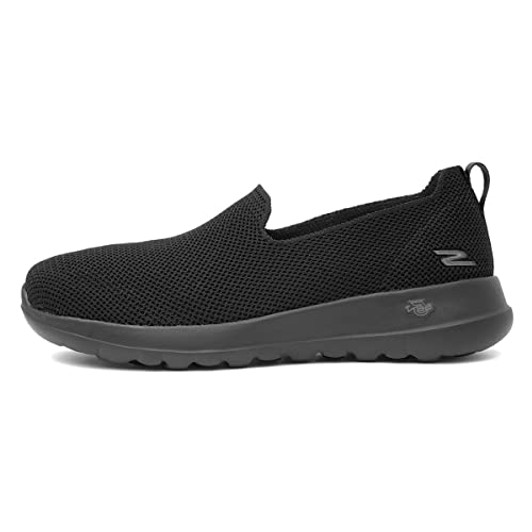 Skechers womens Walking Sneaker, Black, 8 US