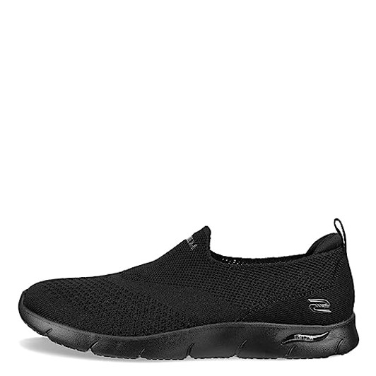Skechers Women's Arch Fit Refine Don't Go Sneaker Black 8.5