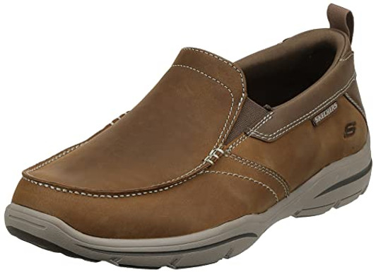 Skechers Men's Relaxed Fit: Harper-Forde Slip-On Loafer, DSCH, 12 M US