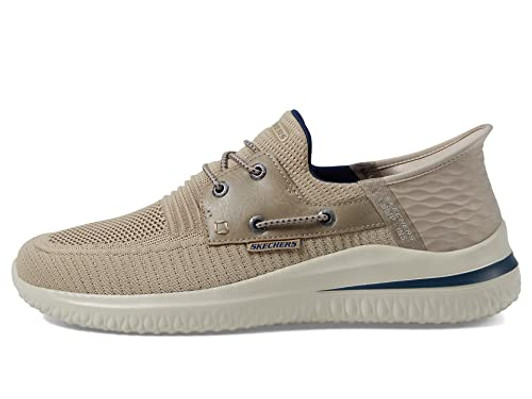 Skechers Men's Slip-ins: Delson 3.0-Roth Loafer, Taupe, 10