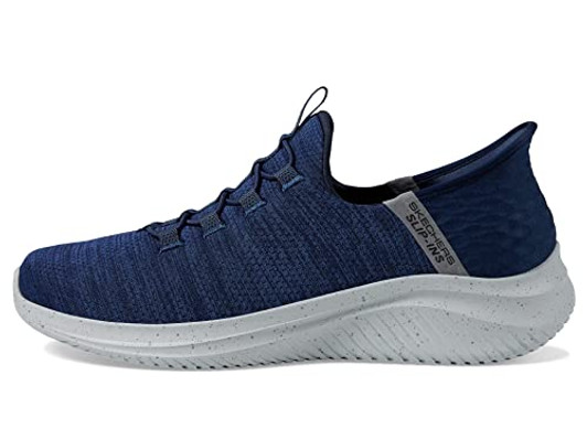 Skechers Men's Ultra Flex 3.0 Right Away Hands Free Slip-in Sneaker Loafer, Navy, 8.5