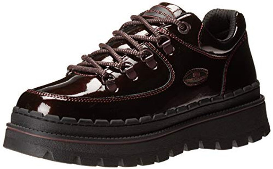 Skechers Women's Heritage Boot Fashion, Burgundy, 8.5