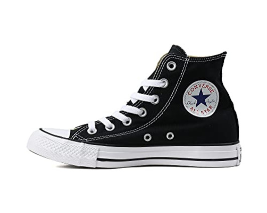 Converse Men's High-top sneakers, Black, 39 EU