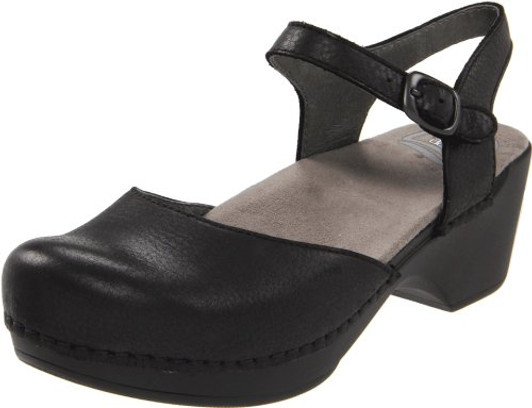 Dansko Women's Sam Sandal, 8.5-9 US, 39 EU, Black