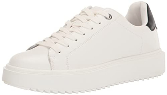 Steve Madden womens Catcher Sneaker, White, 8.5 US