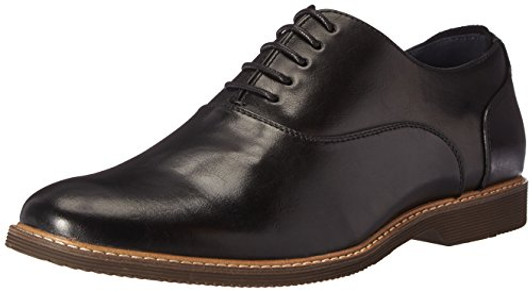 Steve Madden Men's Nunan Oxford, Black, 11