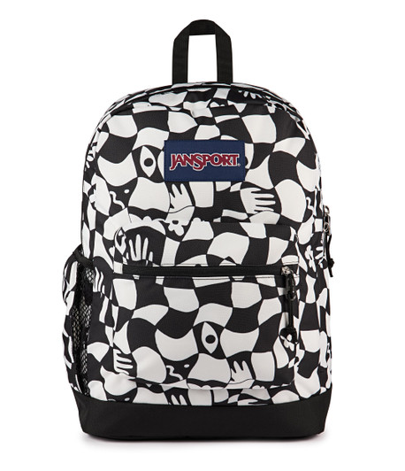 JanSport Cross Town Plus Backpack - Large Main Compartment, Side Water Bottle Pocket, 15-Inch Padded Laptop Sleeve - Gravity Check