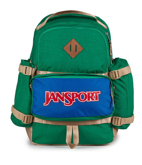 JanSport Seattle Pack – Durable Backpack with Main Compartment, Dual Water Bottle Pockets, and Zippered Plush Lined Laptop Compartment, Jelly Kelly