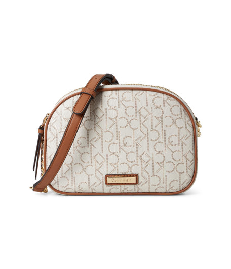 Calvin Klein Takara Crossbody, Vanilla/Khaki/Caramel