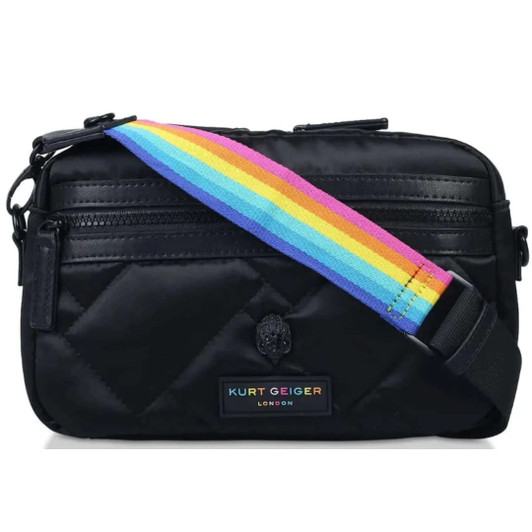 Kurt Geiger London Recycled Nylon Crossbody Black One Size