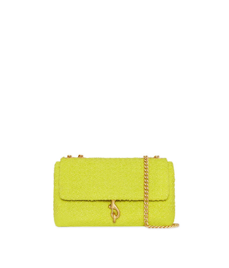 Rebecca Minkoff Womens Edie Medium Crossbody Chartruese One Size