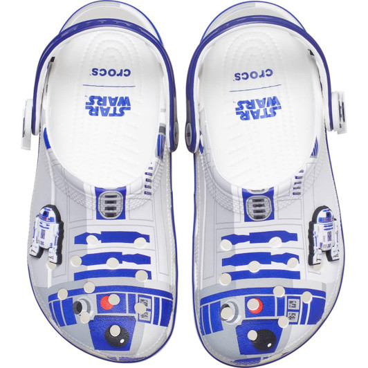 Crocs Unisex-Adult Star Wars R2D2 Classic Clogs