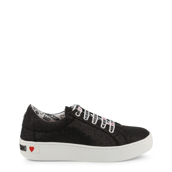 Love Moschino JA15253G17II Women Sneakers, Black (99185)
