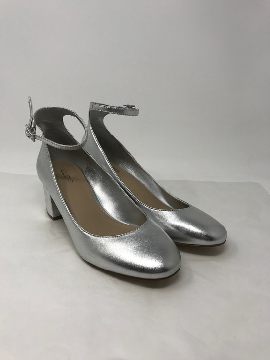 Aldo Clarisse Women Pumps , Silver (12324605-P)