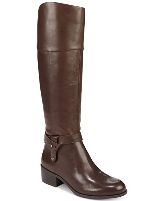 Alfani Berniee Women Riding Boots , Brown (11069684-P)