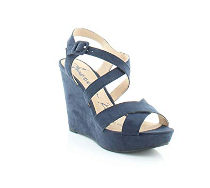 American Rag Rachey Women Wedge Sandals , Blue (16770116-P)