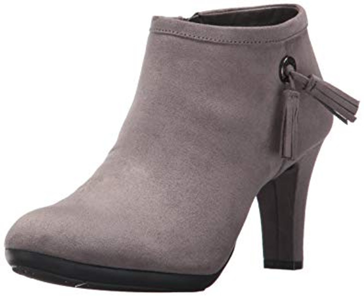 Anne Klein Ii Silva women high heel ankle boots , Grey (16519443-P)