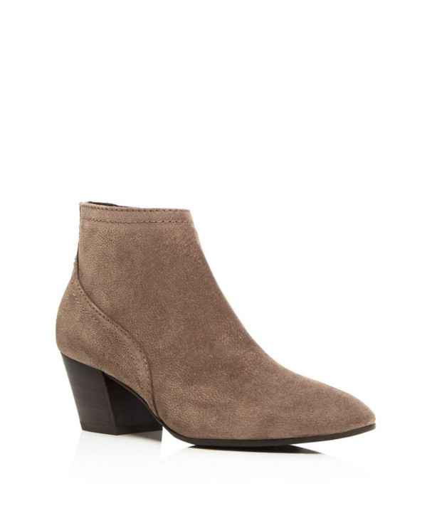 Aquatalia Filipa Women Booties (6 M, Taupe)(15404286-P)