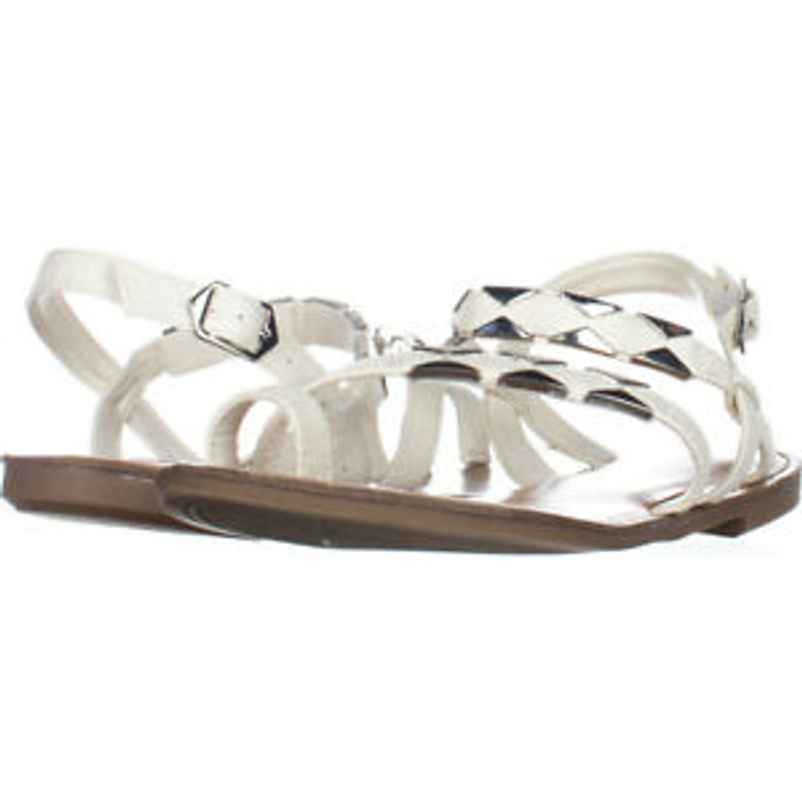 Bar III Vadya Women Strappy Sandals , White (13776484-P)