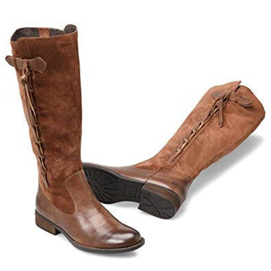 Born Cook Women Riding Boots , Brown (14152928-P)