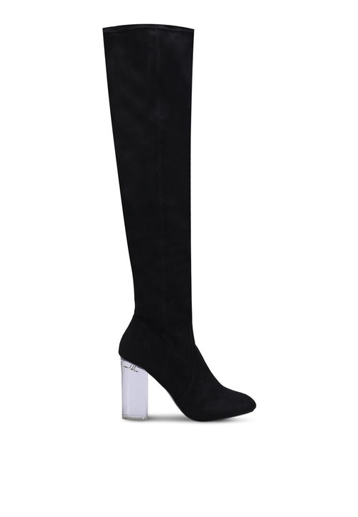 Call It Spring Eriavia Women Over The Knee Boots , Black (18005924-P)
