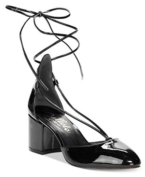 Callisto Corda Women Block Heel Sandals , Black (13285904-P)