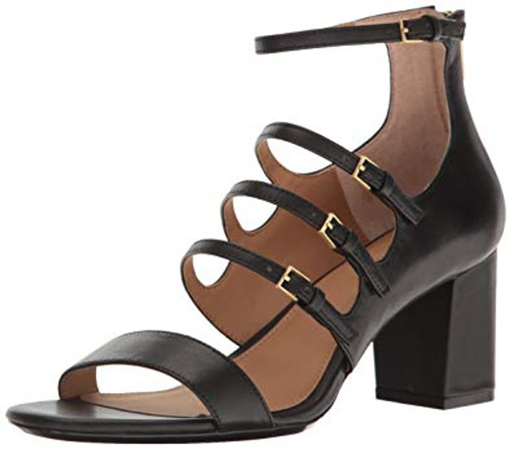 Calvin Klein Caz Women Block Heel Sandals , Black (14131164-P)