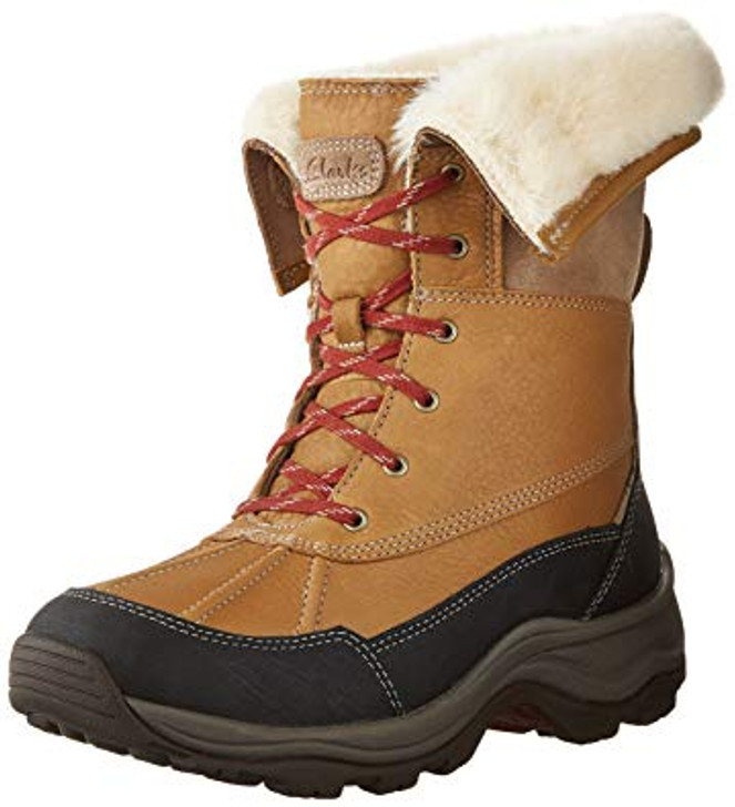 Clarks Arctic Venture Women Winter Boots , Brown (15461297-P)