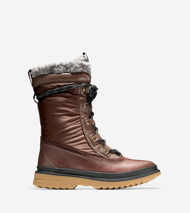 Cole Haan Millbridge Women Winter Boots (7.5 B, Brown)(15973790-P)