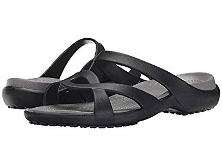 Crocs Meleen Women Thong Sandals , Black (14690218-P)