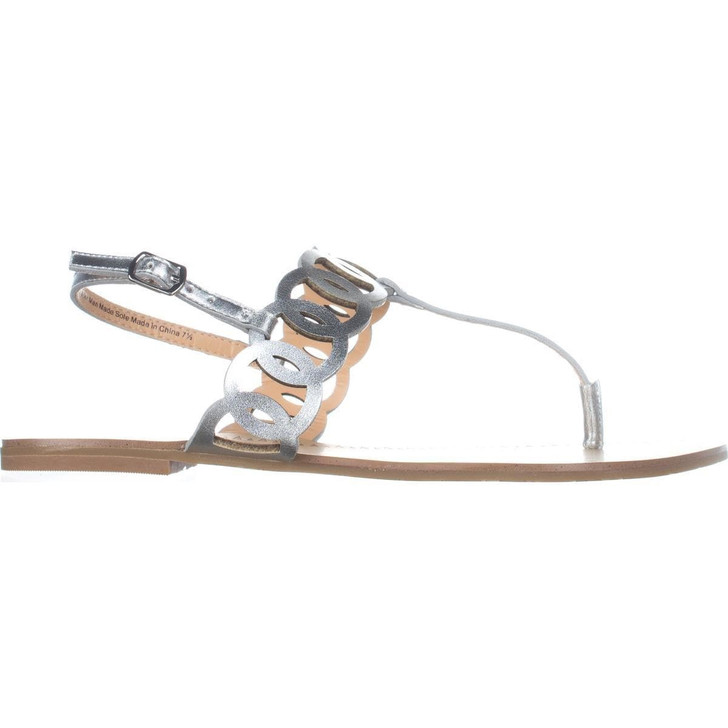 Daya By Zendaya Mallory Women Thong Sandals , Silver (14273571-P)