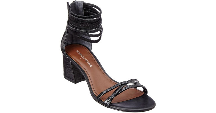 Donald J Pliner Essie Women Block Heel Sandals , Black (17638577-P)