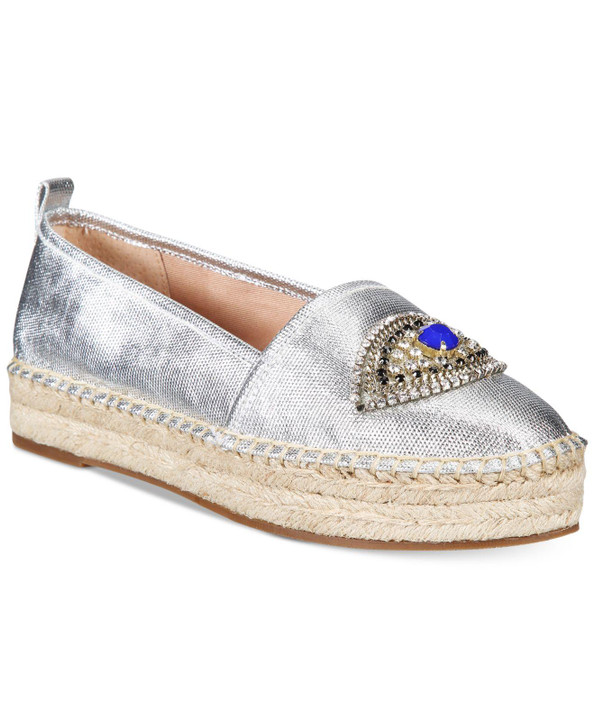 Inc International Concepts Caleyy Women Espadrille Flat , Grey (11740442-P)