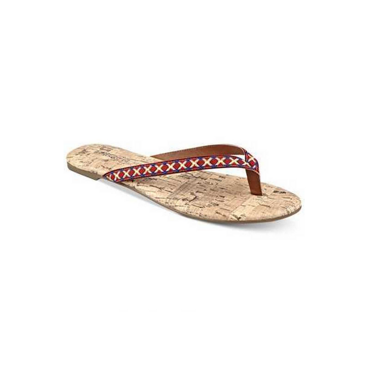 Indigo Rd Bravin Women Thong Sandals , Beige (12591202-P)