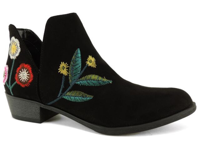 Indigo Rd Margot women ankle bootie boots , Black (11366468-P)