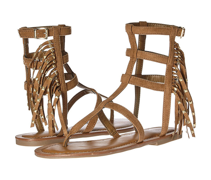 Indigo Rd. Beth Women Gladiator Sandals , Brown (13507745-P)
