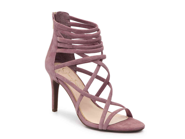 Jessica Simpson Harmoni Women Caged Sandals , Pink (10550342-P)