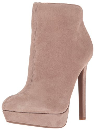 Jessica Simpson Zamia Women high heel ankle boots, Brown (15213962-P), US 8.5