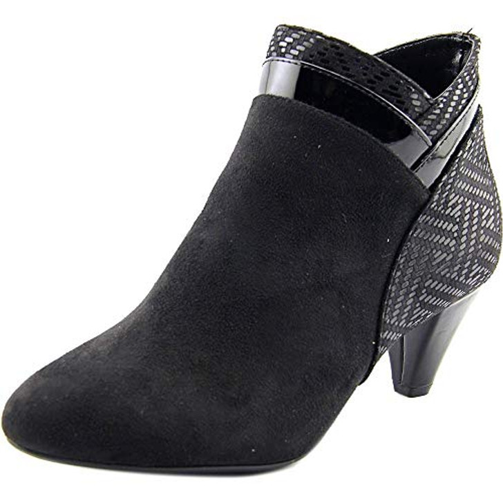 Karen Scott Cahleb Women kitten heel ankle boots , Black (13641876-P)