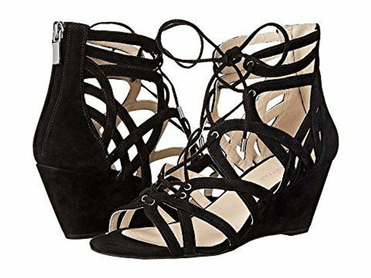 Kenneth Cole New York Dylan Women Wedge Sandals, Black (17735141-P)