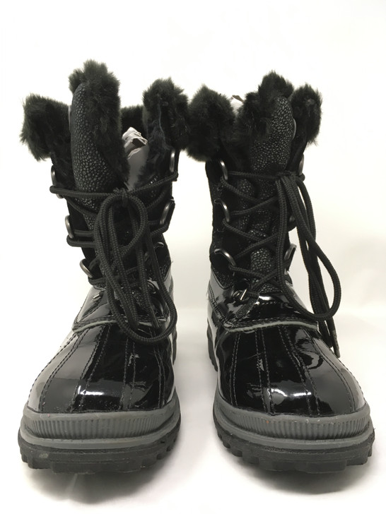 Khombu Free Women Cold Weather duck Boots , Black (10239465-P)
