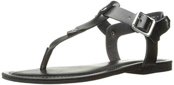 Madden Girl Matcha Women Flat Sandals , Black (12756043-P)