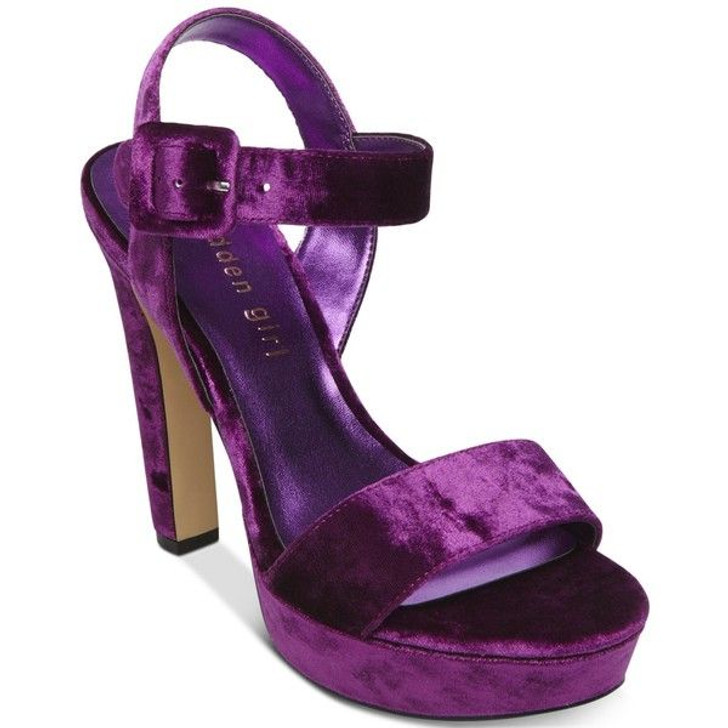 Madden Girl Rollo Women Platform Heels , Purple (17097119-P)