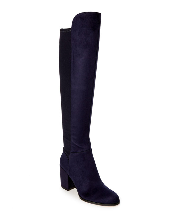 Marc Fisher Lacole2 Women Knee High Boots , Blue (13992595-P)