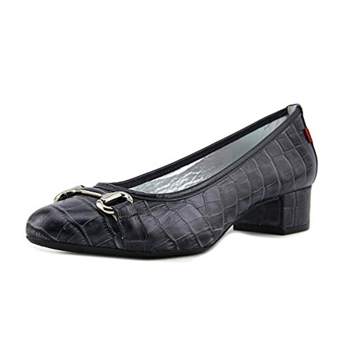 Marc Joseph Madison Women Pump (6.5M, Grey Croco)(GW-Y8TM-R5Z2-P)