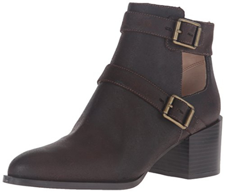 Nine West Evalee Women Ankle Bootie , Brown (13058464-P)